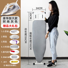 挂烫机带烫衣板蒸汽熨斗板家用小型便携式烫熨衣服神器宿舍熨烫机 豪华熨斗+豪华加大款灰色买1+7