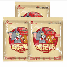 暖贴 一次性使用发热暖贴(猫和老鼠尊贵版) 暖贴 暖足贴 暖宝宝贴 热敷贴 暖身贴 独立包装 暖足贴(2片/袋)10袋