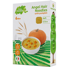 【自营8仓直发】小皮(LittleFreddie)细软面条宝宝辅食意大利原装进口无添加盐碎碎面 南瓜细软面【6月+】