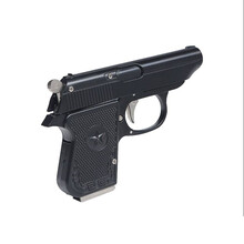 抛壳64钥匙扣模型枪12cm 合金模型不可发射 64黑色 抛壳版-吸塑卡装