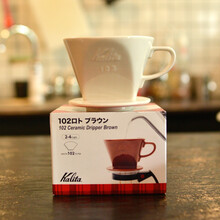 日本kalita卡莉塔手冲咖啡壶套装滤杯陶瓷过滤器滴漏式滤纸分享壶 102白色 2-4人用