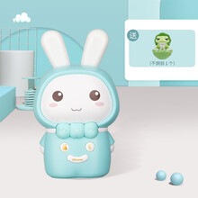 【米宝兔旗舰店】米宝兔儿童婴儿宝宝胎教讲故事机早教机 0-3岁可充电下载音乐玩具六一儿童节礼物  新魔音款薄荷绿+不倒翁