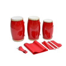 12cm14cm15cm腰鼓鼓儿童腰鼓秧歌腰鼓幼儿园腰鼓乐器 12腰鼓+全套配件+腰鼓包