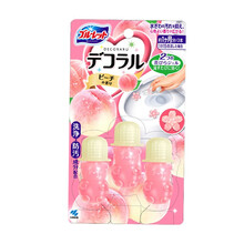 小林制药洁厕灵厕所除臭剂抖音同款凝胶花瓣马桶开花清洁剂 抖音推荐 蜜桃清香