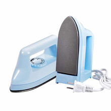 新款老式干烫机旅行家用学生宿舍用迷你电熨斗小功率烫衣服熨烫机家电 蓝色(460W)
