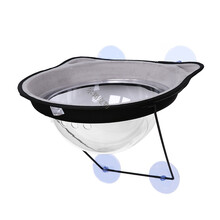 太空舱猫窝吸盘式猫吊床猫咪晒太阳窗台窝猫玩具宠物用品 灰色 吸盘款