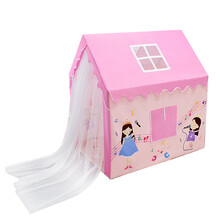 Rock Leisure  洛克休闲  儿童帐篷室内游戏玩具屋女孩宝宝城堡家用公主房子读书角分床神器 音乐坊帐篷(送彩灯)