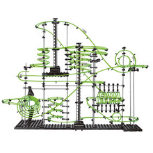 遥控/拼插玩具太空轨道云霄飞车模型男孩男士DIY亲子互动力组装玩具套装 三代7级夜光