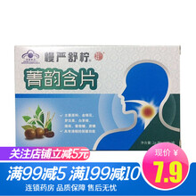 慢严舒柠 菁韵含片 2g*10片 具有清咽的保健功能 1盒装