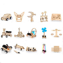 2021新款科学物理实验套装小学生手工diy制作器材料stem儿童科技发明玩具 一二年级豪华15件套【物理实验