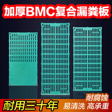 Hosono猪用漏粪板BMC复合材料母猪产床定位栏保育分娩床仔猪专用漏粪板 2.2*0.6半漏母猪板