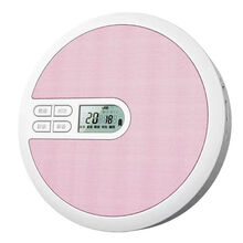 蓝牙CD复读机DVD-ROM播放器便携式cdrom英语碟人教版光盘机随身听 蓝牙DVD版粉色支持DVD-ROM