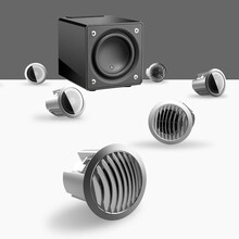 SNAIL POWER IW4 蜗牛隐形客厅定制家庭影院 7.1影院吸顶音响 嵌入式客厅背景音乐音箱 IW4+7.1套装S10B+马兰士SR5014