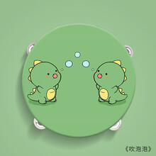 铃鼓老师用儿童幼儿园婴儿空摇铃打击奥尔夫舞蹈手摇表演乐器 【出口欧美】吹泡泡 --树脂墨