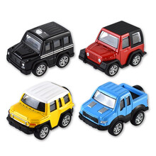 萬仕可 合金汽车模型摆件 适合6岁左右儿童男女孩玩具  1：64越野经典W85019