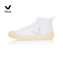 VEJA 男士NOVA-HT 法国潮牌明星同款小白鞋 高帮帆布鞋百搭男鞋 NT012155B 白色 41