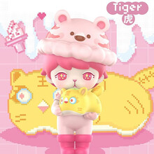 Bunny十二生肖系列盲盒一套 公仔手办摆件送女生 虎