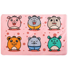 宠物码头 垫子狗垫猫垫宠物垫子四季垫棉垫猫毯子防滑清爽狗垫子床窝垫盖垫四季通用垫门垫四季垫 棉垫 表情联盟(40*60cm)