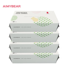 瞌睡熊EF纹抽取式加厚一次性洗脸巾60片*4