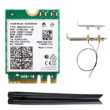 翼联 英特尔AX200模块 WIFI6 5G双频3000M笔记本电脑M.2内置千兆无线网卡蓝牙5.1 EP-AX200-PRO 带天线挡板