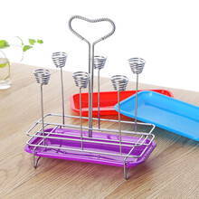 时尚创意杯架子沥水杯架玻璃杯架水杯收纳挂架水具托盘果盘 长方形杯架