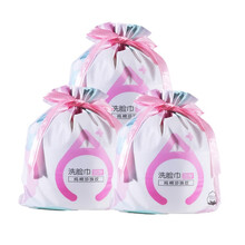 全棉主义化妆棉果纤深呼吸湿敷棉加厚洗脸巾FRORCHID时代女省水卸妆棉水搭档 珍珠纹洗脸巾80片/3卷