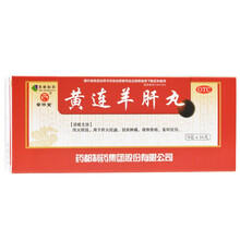 普济堂 黄连羊肝丸 9g*10丸 1盒装