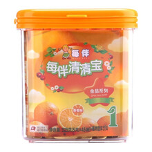 每伴(MateBest) 清清宝菊花晶奶伴侣果味下火宝清热灵固体饮料冲剂金品1段香橙味单罐装
