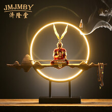 济隆堂创意茶宠摆件茶桌孙悟空齐天大圣斗战胜佛禅意流香茶台茶室装饰品 斗战胜佛（红衣）送香一包