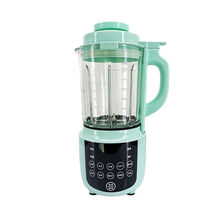 芯园多功能破壁机家用豆浆机全自动免煮无渣料理机营养辅食机 绿色 可拆卸刀头多功能智能加热+备用刀