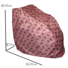 按摩椅防尘罩套椅套盖巾罩子布艺防晒防水遮阳通用定制防抓刮 粉红猫头鹰 大号160*90*140CM