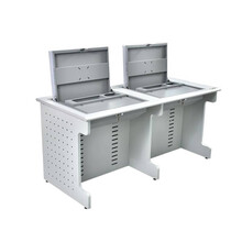 海邦(HAIBANG) 电脑桌翻转式钢制办公桌 C型双人翻转电脑桌