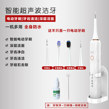 德国LM 牙结石去除器超声波洁牙器洗牙器洁牙仪牙垢清除器电动家用洗牙机牙石清洁器烟渍牙渍茶渍污垢 真超声波+珍珠白+标配款