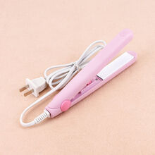 迷你电夹板女拉直发直卷两用直板夹刘海卷发棒迷小型懒人神器熨板 樱花粉 【套餐一】梳子+2个夹子