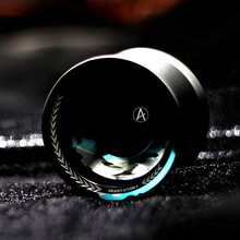 悠悠球aceyo引力4 引力3比赛专用花式yoyo球溜溜球悠悠球 黑泼墨 海上升明月