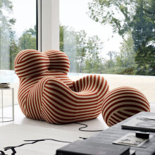 里奥斯托 设计师沙发个性创意休闲椅妈妈的怀抱单人沙发网红款懒人沙发 同客服沟通布色 定制定金，单拍无效