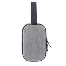 三星T7移动硬盘包三星T7touch移动固态硬盘收纳包防震抗摔保护套抗压硬壳盒子 (竖款)灰色包