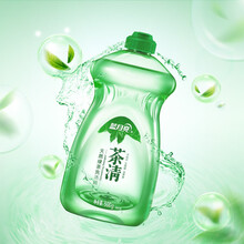 蓝月亮 茶清洗洁精 洗涤灵（绿茶清香）500g