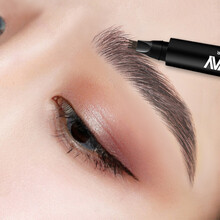 四分叉眉笔防水防汗不脱色持久女初学者wj 乱我黑