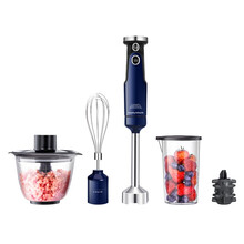 摩飞电器（Morphyrichards）料理机打蛋器家用绞肉机 手持式婴儿辅食搅拌机榨汁机料理棒MR6006 蓝色