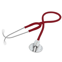 凯伦特Carent听诊器医生专用医用儿科儿童胎心孕妇听筒学生 单面酒红