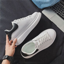 【京选好货】鞋子男2020新款冬季小白鞋男加绒加厚棉鞋韩版百搭chic板鞋保暖鞋 白黑 男款39