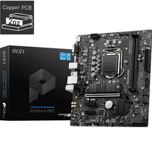 微星（MSI）MPG B560 590 510 系列主板支持11代CPU 微星B560M-A PRO