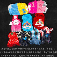 猫咪衣服春秋季泰迪狗狗小型犬薄款衣服英短比熊博美宠物夏季衣服 衣服(夏款)随机发 S-建议2-4斤内