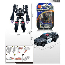 变形·金刚红蜘蛛 变形玩具迷你金刚红蜘蛛飞机大黄蜂小汽车机器人模型儿童男孩 迷你金刚至路障