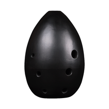 埙乐器勋初学者八孔埙梨形埙吹奏乐器入门音准黑陶埙 素面黑陶 F调