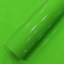 汽车改色膜全车车身改色亮光膜摩托车模贴纸整车内饰贴膜改装贴纸 高亮苹果绿 1.52米宽*50厘米长