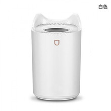 加湿器卧室空调房大型家用 大容量雾量香薰机喷雾器空气净化 白色 普通款双喷口【3升容量】