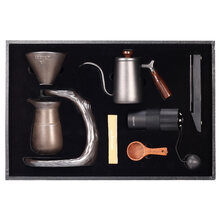 手冲咖啡壶套装 入门家用滴漏式手冲咖啡礼盒 便携咖啡器具 手冲咖啡套装