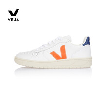 VEJA 男士V-10 法国潮牌百搭小白鞋休闲运动鞋 男鞋VX022136B 白色 40